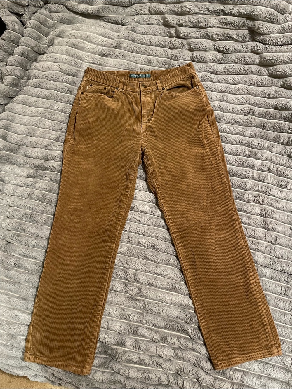 Vintage 90’s Ralph Lauren Women’s Brown Corduroy Jeans
